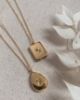 Solid Gold Charm Necklace