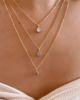Colorful Gold Charm Pendant