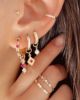 Pink Mini Hoop Earrings